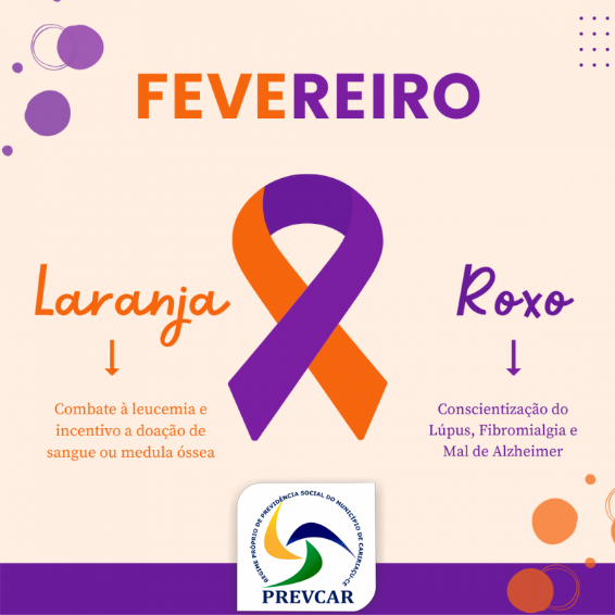 #FEVEREIRO ROXO/LARANJA