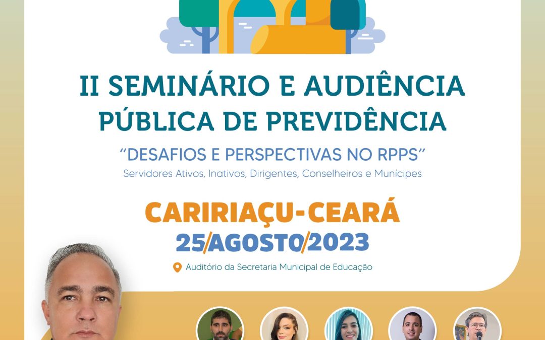 II Seminário e Audiência Pública de Previdência