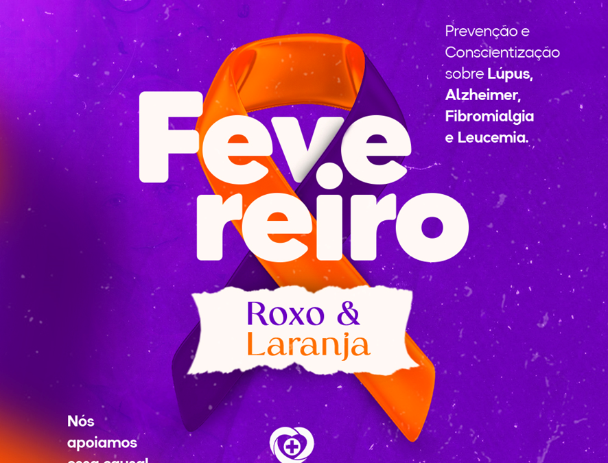 #FEVEREIRO ROXO/LARANJA