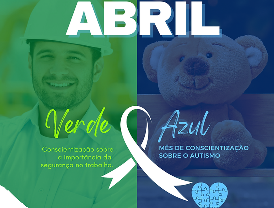 #ABRIL-VERDE E AZUL